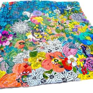 Anthropologie queen bedding and one sham